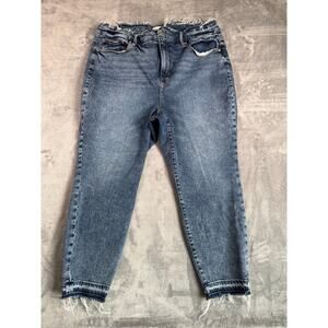 Good American Jeans Size 20 Good Legs Plus Size Frayed Denim 90s Wash